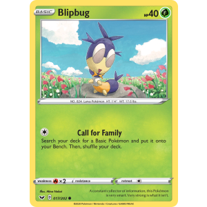 Blipbug 17/202 Pokemon TCG Sword & Shield Sword & Shield