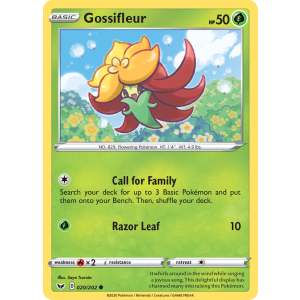 Gossifleur 20/202 Pokemon TCG Sword & Shield Sword & Shield