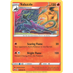 Salazzle 28/202 Pokemon TCG Sword & Shield Sword & Shield