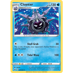 Cloyster 41/202 Pokemon TCG Sword & Shield Sword & Shield