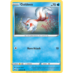 Goldeen 45/202 Pokemon TCG Sword & Shield Sword & Shield