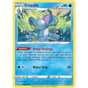 Drizzile 56/202 Pokemon TCG Sword & Shield Sword & Shield