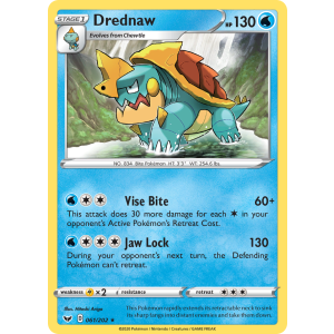 Drednaw 61/202 Pokemon TCG Sword & Shield Sword & Shield