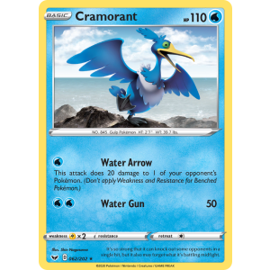 Cramorant 62/202 Pokemon TCG Sword & Shield Sword & Shield