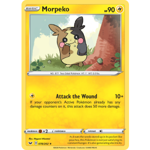 Morpeko 78/202 Pokemon TCG Sword & Shield Sword & Shield