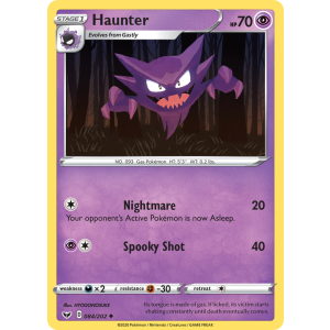 Haunter 84/202 Pokemon TCG Sword & Shield Sword & Shield