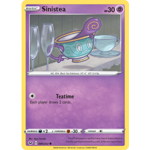 Sinistea 89/202 Pokemon TCG Sword & Shield Sword & Shield