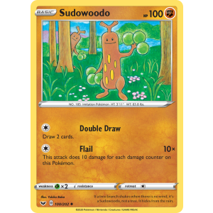 Sudowoodo 100/202 Pokemon TCG Sword & Shield Sword & Shield