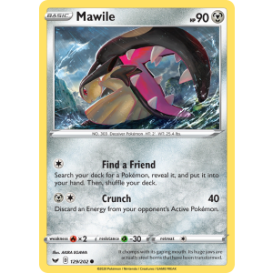 Mawile 129/202 Pokemon TCG Sword & Shield Sword & Shield