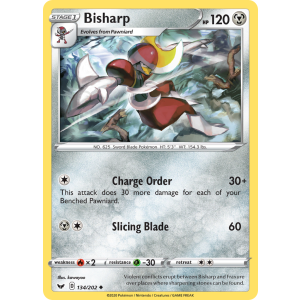 Bisharp 134/202 Pokemon TCG Sword & Shield Sword & Shield