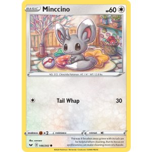 Minccino 146/202 Pokemon TCG Sword & Shield Sword & Shield