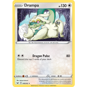 Drampa 149/202 Pokemon TCG Sword & Shield Sword & Shield