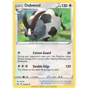 Dubwool 154/202 Pokemon TCG Sword & Shield Sword & Shield