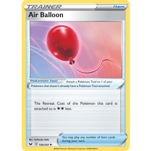 Air Balloon 156/202 Pokemon TCG Sword & Shield Sword & Shield