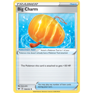 Big Charm 158/202 Pokemon TCG Sword & Shield Sword & Shield