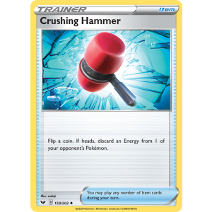 Crushing Hammer 159/202 Pokemon TCG Sword & Shield Sword & Shield