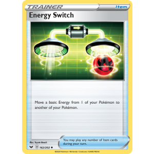 Energy Switch 162/202 Pokemon TCG Sword & Shield Sword & Shield