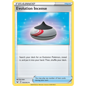 Evolution Incense 163/202 Pokemon TCG Sword & Shield Sword & Shield