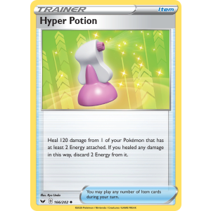 Hyper Potion 166/202 Pokemon TCG Sword & Shield Sword & Shield