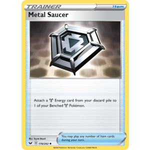 Metal Saucer 170/202 Pokemon TCG Sword & Shield Sword & Shield