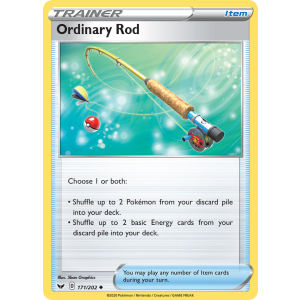 Ordinary Rod 171/202 Pokemon TCG Sword & Shield Sword & Shield