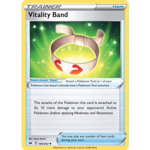 Vitality Band 185/202 Pokemon TCG Sword & Shield Sword & Shield