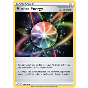 Aurora Energy 186/202 Pokemon TCG Sword & Shield Sword & Shield