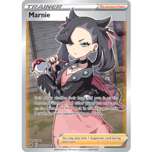 Rare Ultra Marnie 200/202 Pokemon TCG Sword & Shield Sword & Shield