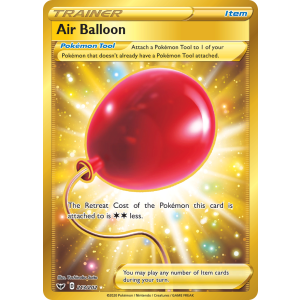 Rare Secret Air Balloon 213/202 Pokemon TCG Sword & Shield Sword & Shield