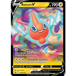 Promo Rotom V SWSH257/307 Pokemon TCG Sword & Shield SWSH Black Star Promos