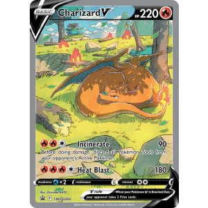 Promo Charizard V SWSH260/307 Pokemon TCG Sword & Shield SWSH Black Star Promos