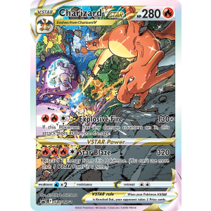 Promo Charizard VSTAR SWSH262/307 Pokemon TCG Sword & Shield SWSH Black Star Promos