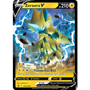 Promo Zeraora V SWSH263/307 Pokemon TCG Sword & Shield SWSH Black Star Promos