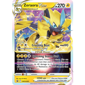 Promo Zeraora VSTAR SWSH265/307 Pokemon TCG Sword & Shield SWSH Black Star Promos