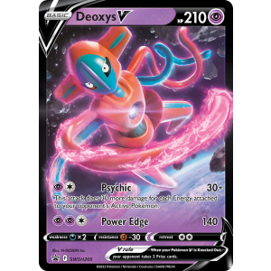 Promo Deoxys V SWSH266/307 Pokemon TCG Sword & Shield SWSH Black Star Promos