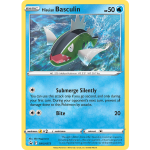 Promo Hisuian Basculin SWSH273/307 Pokemon TCG Sword & Shield SWSH Black Star Promos