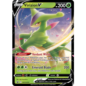 Promo Virizion V SWSH295/307 Pokemon TCG Sword & Shield SWSH Black Star Promos