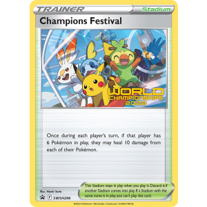 Promo Champions Festival SWSH296/307 Pokemon TCG Sword & Shield SWSH Black Star Promos