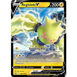 Promo Regieleki V SWSH280/307 Pokemon TCG Sword & Shield SWSH Black Star Promos