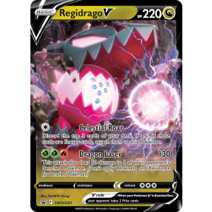 Promo Regidrago V SWSH281/307 Pokemon TCG Sword & Shield SWSH Black Star Promos