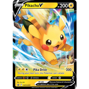 Promo Pikachu V SWSH285/307 Pokemon TCG Sword & Shield SWSH Black Star Promos