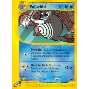 Poliwhirl 88/144 Pokemon TCG E-Card Skyridge