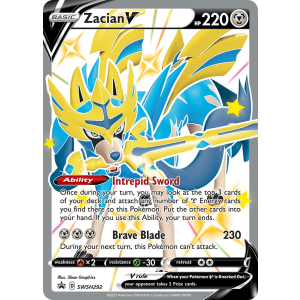 Promo Zacian V SWSH292/307 Pokemon TCG Sword & Shield SWSH Black Star Promos