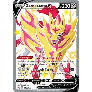 Promo Zamazenta V SWSH293/307 Pokemon TCG Sword & Shield SWSH Black Star Promos