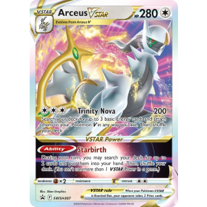 Promo Arceus VSTAR SWSH307/307 Pokemon TCG Sword & Shield SWSH Black Star Promos