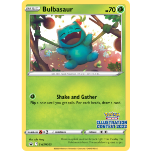 Promo Bulbasaur SWSH303/307 Pokemon TCG Sword & Shield SWSH Black Star Promos