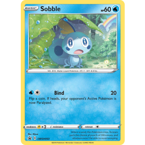 Promo Sobble SWSH003/307 Pokemon TCG Sword & Shield SWSH Black Star Promos