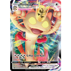 Promo Meowth VMAX SWSH005/307 Pokemon TCG Sword & Shield SWSH Black Star Promos