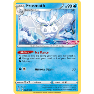 Promo Frosmoth SWSH007/307 Pokemon TCG Sword & Shield SWSH Black Star Promos