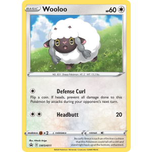 Promo Wooloo SWSH011/307 Pokemon TCG Sword & Shield SWSH Black Star Promos